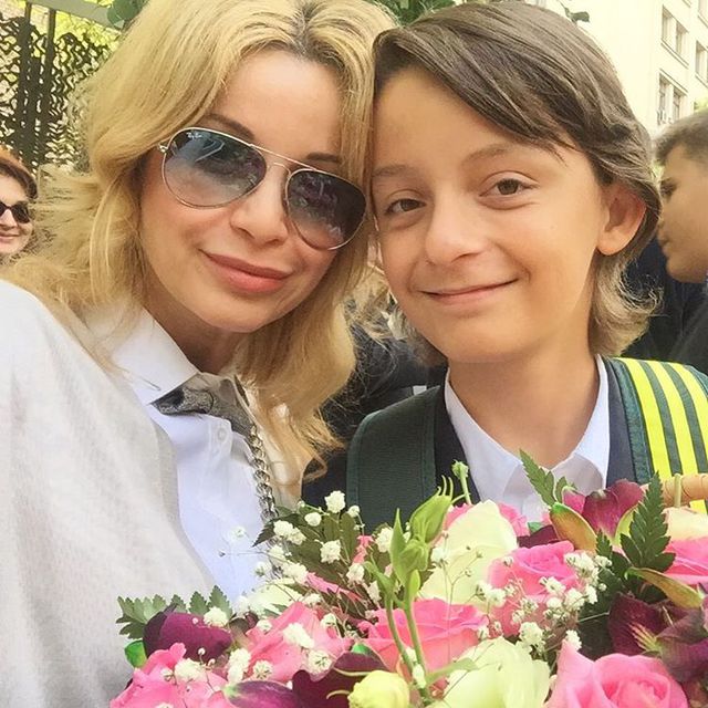 Ольга Орлова с сыном. Фото: соцсети