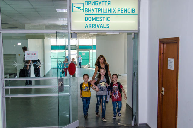 <p>Діти повернулися з Литви. Фото: ОДА</p>