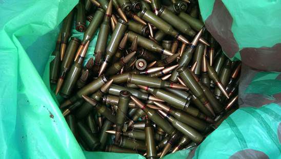 Тайники с оружием на Закарпатье. Фото: пресс-центр СБУ