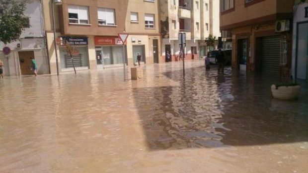 <p>На Італію та Іспанію обрушилася потужна злива, фото з соцмереж</p>