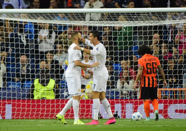 "Реал" – "Шахтер" 4:0. Фото AFP