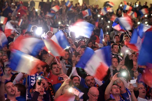 <p>Фанати збірної Франції. Фото AFP</p>