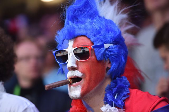 Фанаты сборной Франции. Фото AFP