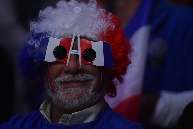 Фанаты сборной Франции. Фото AFP