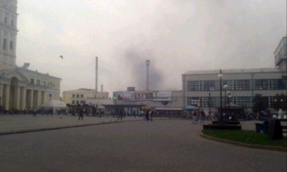 <p>Пожежа у Харкові. Фото: соцмережі</p>