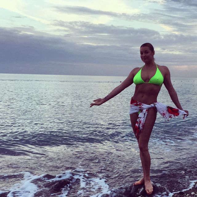 <p>Волочкова в ударі. Фото: instagram.com/volochkova_art</p>