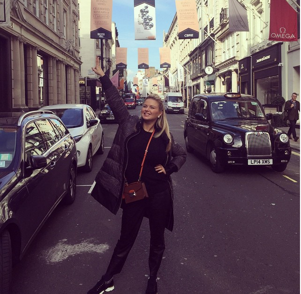 <p><span>Співачка влаштувала лондонські канікули. Фото instagram / ann_semenovich</span></p>