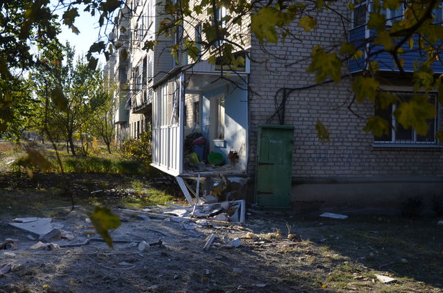 Руины в Сватово. Фото: ato.lisichansk.in.ua