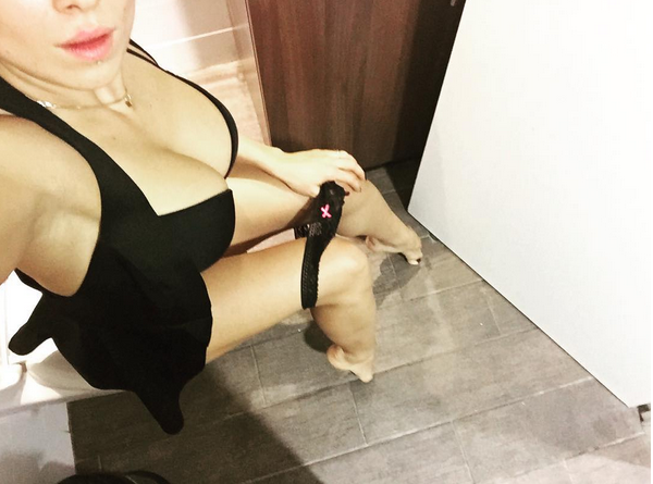 Анастасия любит демонстрировать свое тело. Фото: instagram/anastasia_domination