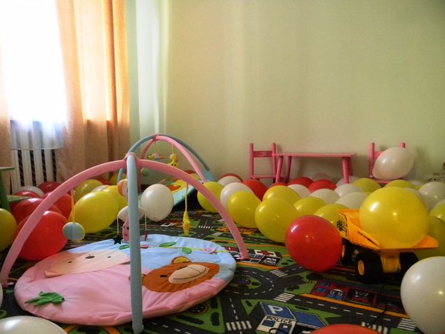 Игровая комната. Здесь будут играть малыши в первые месяцы жизни. Фото: М. Крыжановская