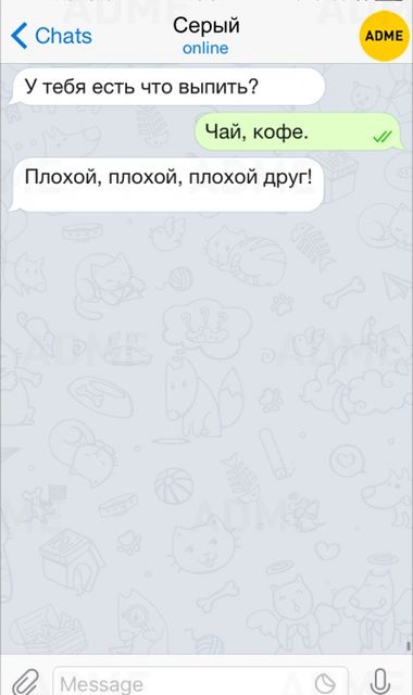 <p>Іноді писати СМС – смішно. Фото: adme.ru</p>