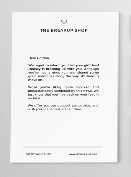<p>Фото: The Breakup Shop</p>