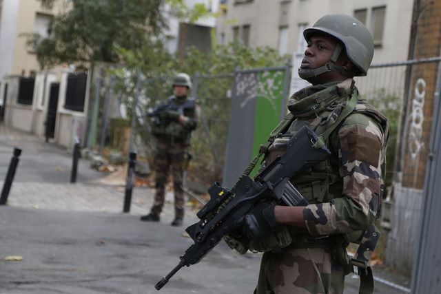 Спецоперация в Париже. Фото: AFP