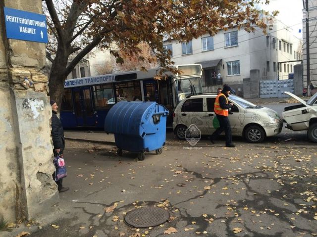 Никто не пострадал. Фото: Одесский паблик