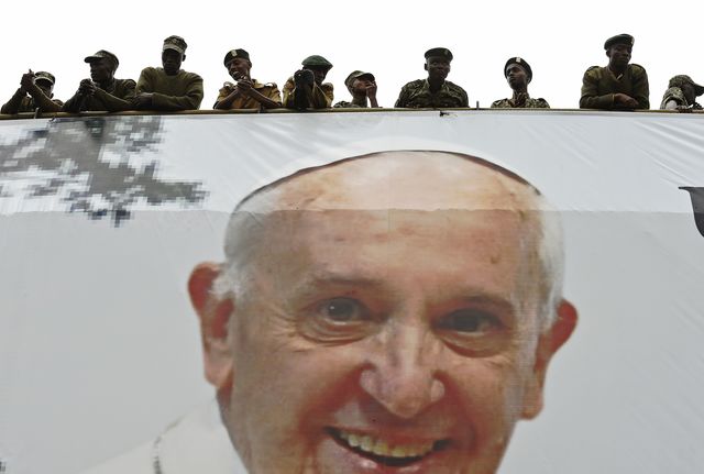 <p>Папа Римський у Кенії. Фото: AFP</p>