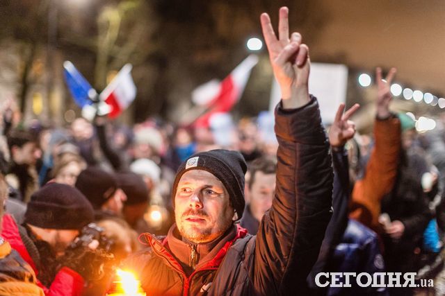 В Варшаве состоялся Марш свободы и солидарности, фото AFP