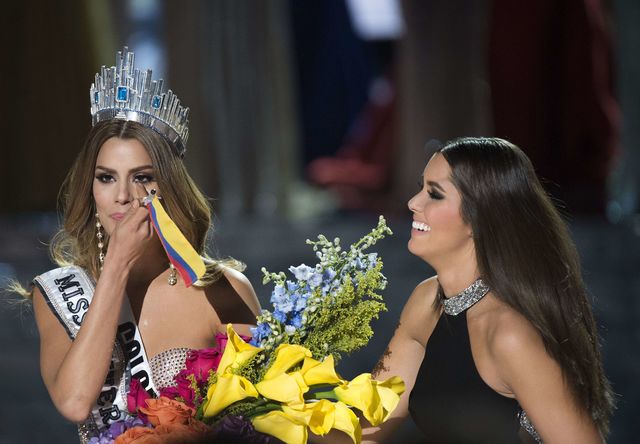 <p>Скандальний конкурс "Міс Всесвіт". Фото: AFP</p>