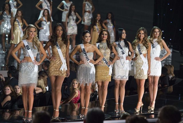 Скандальный конкурс "Мисс Вселенная". Фото: AFP