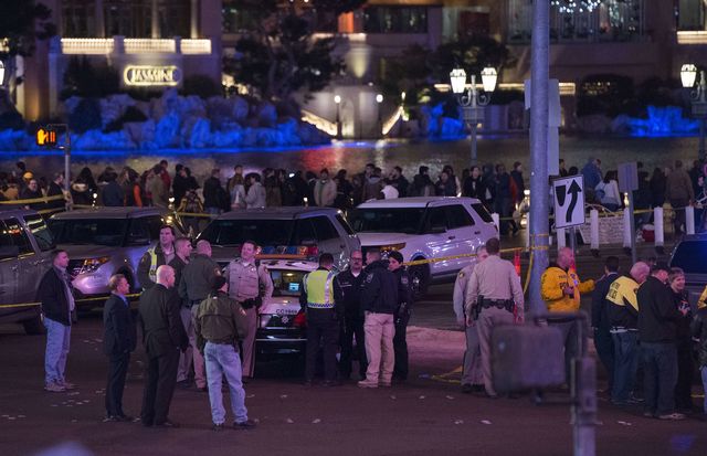 Авария в Лас-Вегасе. Фото: AFP