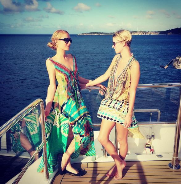 <p>Періс Хілтон показала, як відпочивають багатії.. Фото: instagram/parishilton</p>