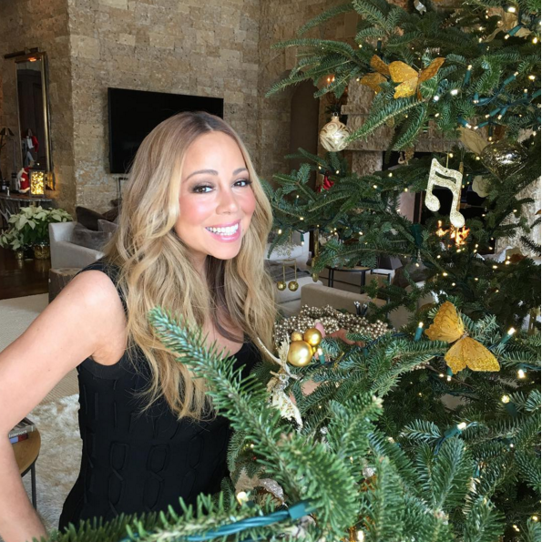 <p>Співачка готова до Різдвяних свят. Фото: instagram/mariahcarey</p>