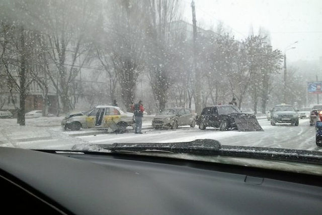 <p>На місці ДТП. Фото: Прес-служба патрульної поліції Харкова, vk.com/h_kharkov</p>