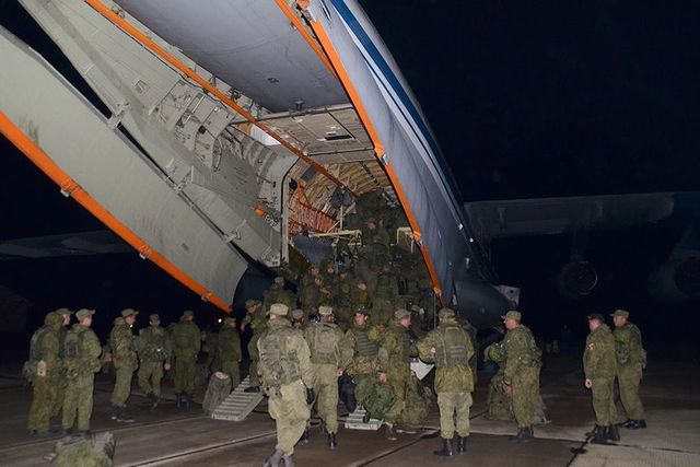 В Крым вернулись десятки морпехов из Сирии. Фото: Минобороны РФ