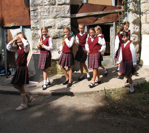 Ученики школы<br />
Фото М.Львовски