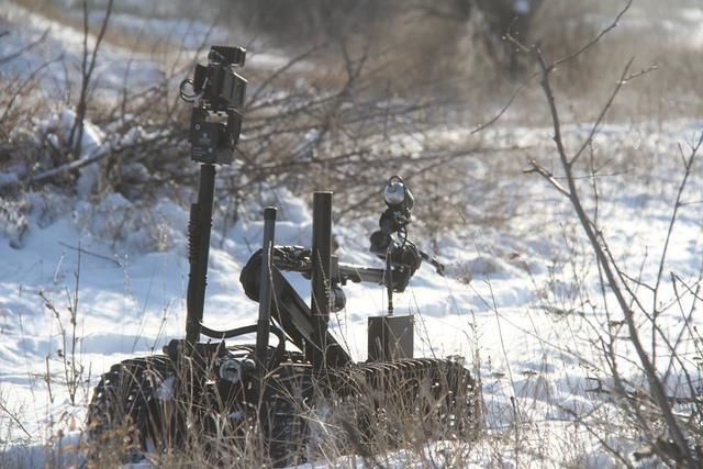 На Донбассе нашли кассетную мину. Фото: пресс-центр спецоперации