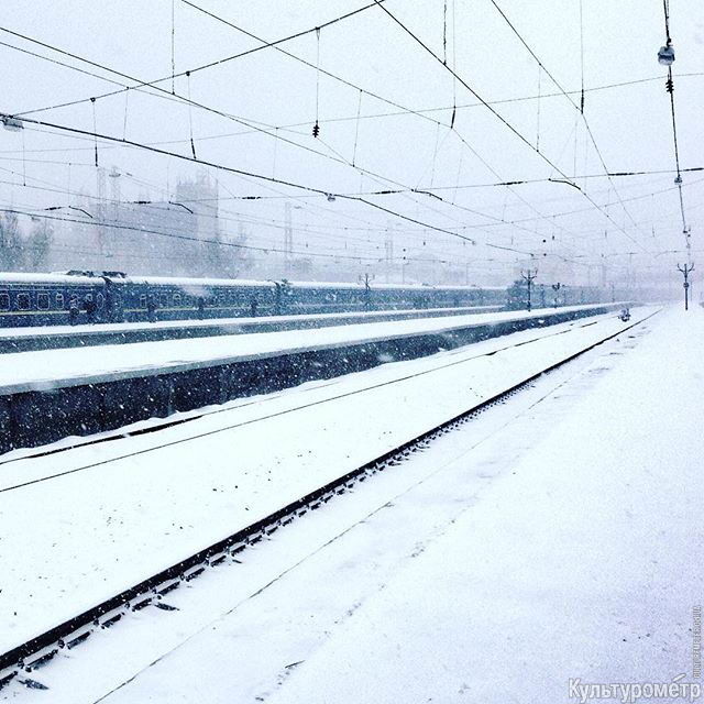 Снегопад в Одессе. Фото: unn.com.ua, uc.od.ua, odessa1.com, trassae95.com, соцсети