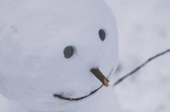 Сніговик поблизу. Фото: instagram.com/alivkabu