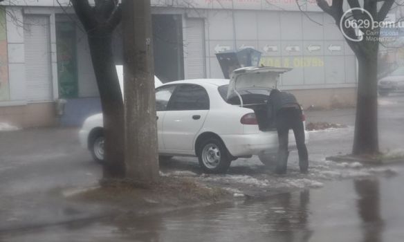 <p>Потоп в Маріуполі. Фото: 0629.com.ua</p>