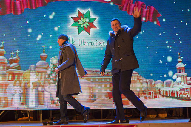 <p>Кличко показав гостям Різдвяний ярмарок</p>