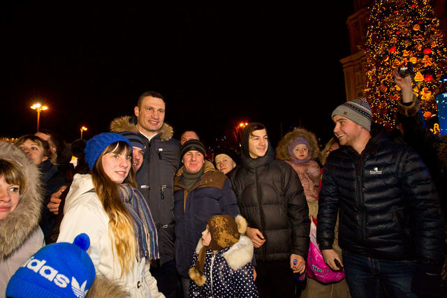 <p>Кличко показав гостям Різдвяний ярмарок</p>