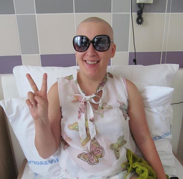 Юлия Крутяк надеется скоро выздороветь. Фото: Facebook.com