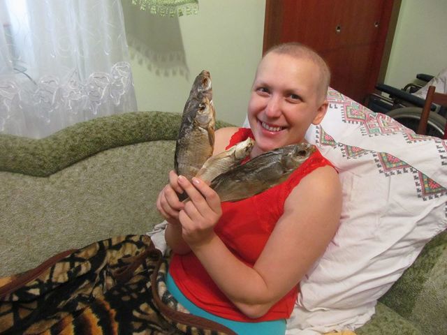<p>Юлія Крутяк сподівається скоро одужати. Фото: Facebook.com</p>