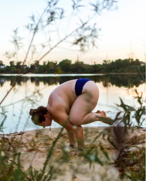 <p>Дівчина любить своє тіло. Фото: instagram / nolatrees</p>