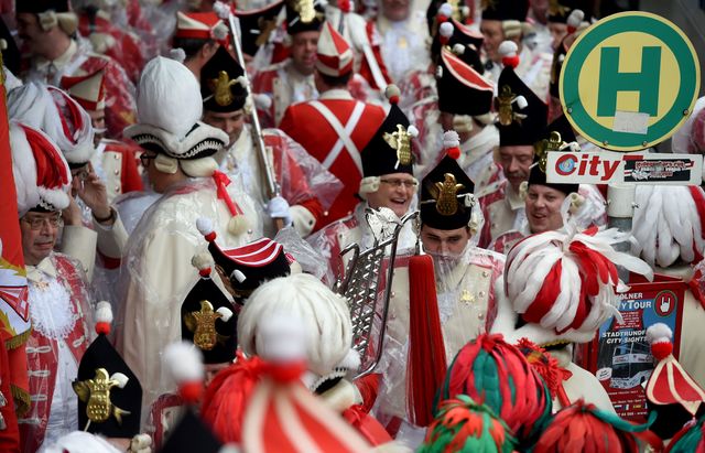 У Кельні починається німецький тиждень карнавалів. Фото: AFP