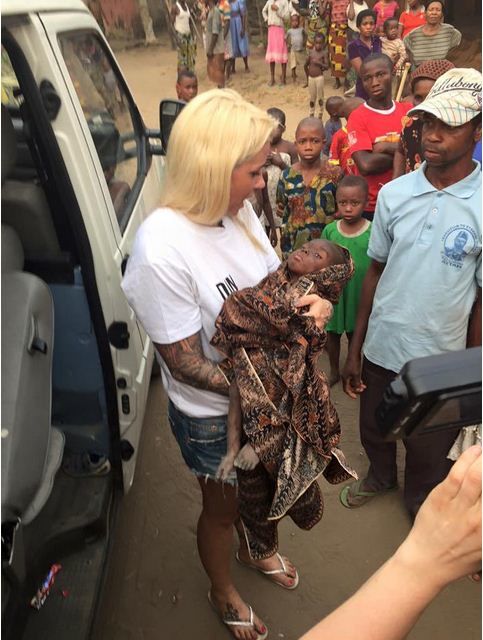 <p>Датчанка рятує нігерійських дітей, вигнаних рідними "за чаклунство", фото mixstuff.ru</p>
