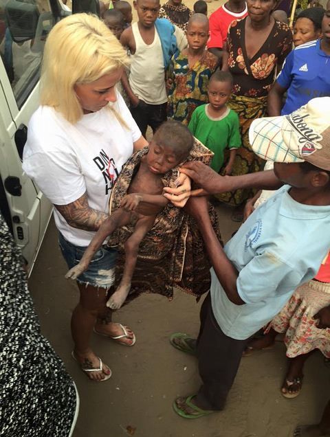 <p>Датчанка рятує нігерійських дітей, вигнаних рідними "за чаклунство", фото mixstuff.ru</p>