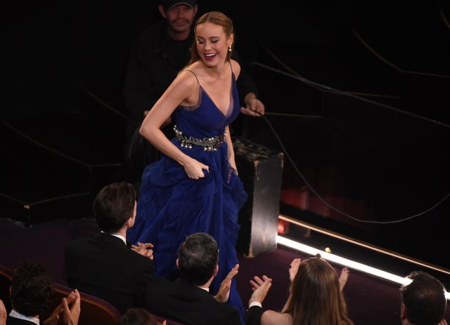 Бри Ларсон впервые удостоилась "Оскара". Фото: AFP<br />
