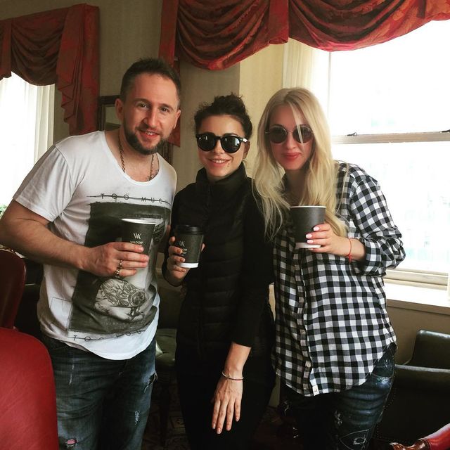 Оскар Кучера, Лера Кудрявцева та Ані Лорак в Нью-Йорку. Фото: Instagram