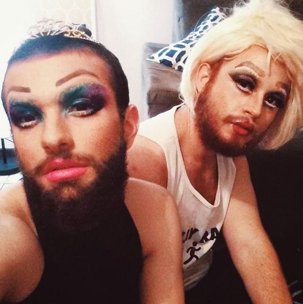 <p><span>Травесті діви підкорюють інтернет. Фото: instagram/bearded queen</span></p>