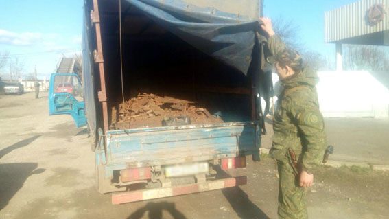 Силовики отработали Авдеевку. Фото: полиция