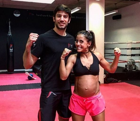<p>Дівчина посилено тренувалася навіть в період вагітності. Фото: instagram.com/carolinapatrocinio</p>