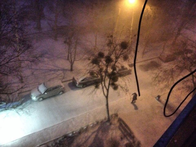 В Харьков вернулась зима. Фото: соцсети