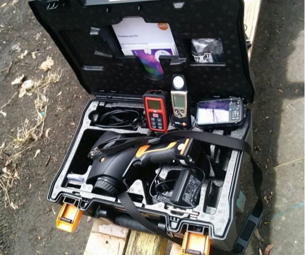 Джентльменський набір енергоаудитора: тепловізор, лазерна рулетка, люксометр, фотоапарат