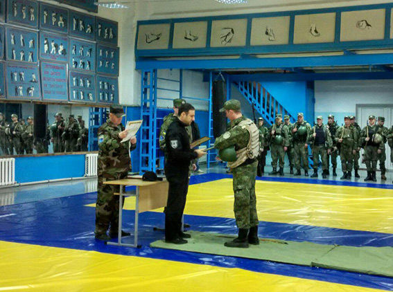 Бойцы отправились на Донбасс. Фото: od.npu.gov.ua