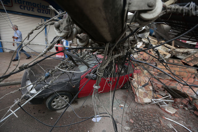 Последствия землетрясения. Фото: AFP
