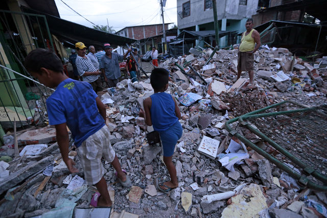 Последствия землетрясения. Фото: AFP